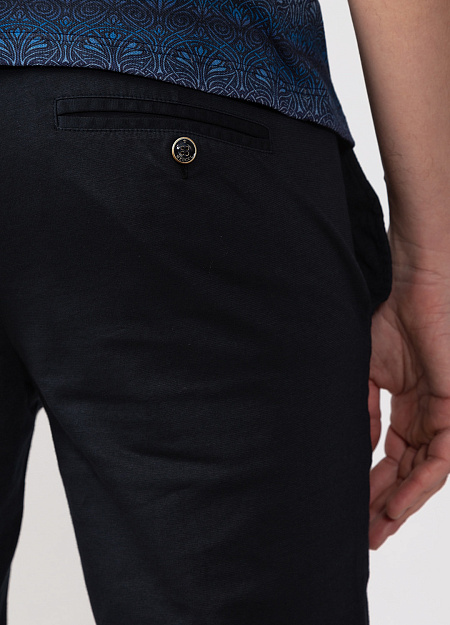 Мужские брендовые трикотажные черные брюки арт. 6M810 AC01 NOTTE Meucci (Италия) - фото. Цвет: Черный. Купить в интернет-магазине https://shop.meucci.ru
