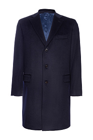 Шерстяное пальто темно-синее  (MI 5300191/11904)