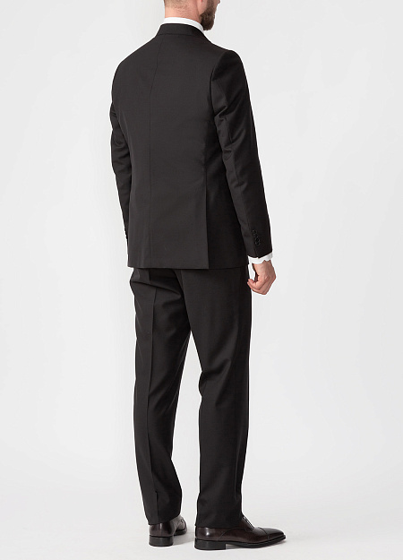 Мужской классический черный костюм Meucci (Италия), арт. MI 1200193/4058 - фото. Цвет: Черный. Купить в интернет-магазине https://shop.meucci.ru
