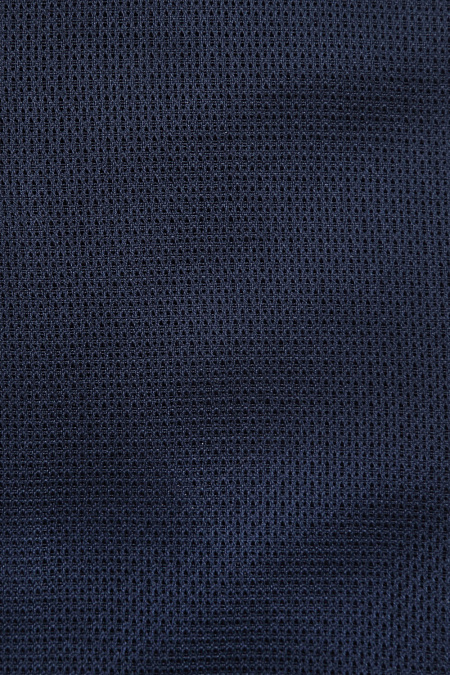 Модная мужская темно-синяя рубашка с микродизайном арт. MS18027 от Meucci (Италия) - фото. Цвет: Темно-синий с микродизайном. Купить в интернет-магазине https://shop.meucci.ru

