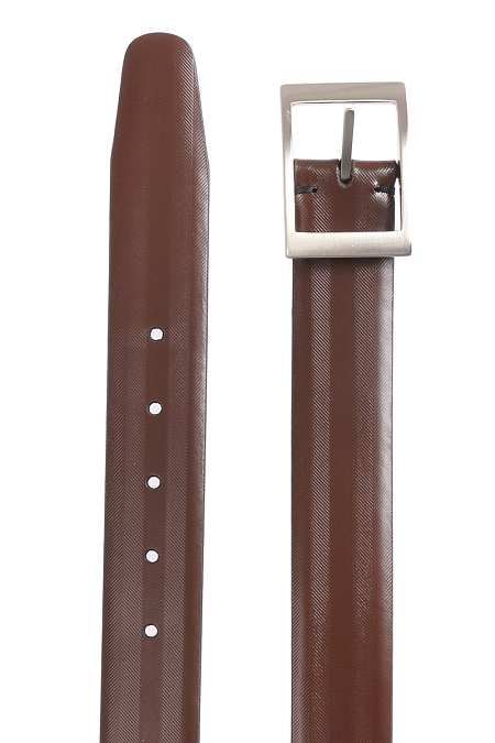 Классический кожаный ремень для мужчин бренда Meucci (Италия), арт. 20734/2 - фото. Цвет: Коричневый, черный. Купить в интернет-магазине https://shop.meucci.ru

