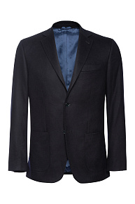 Кашемировый пиджак темно-синий  (MI 1200181/11619)