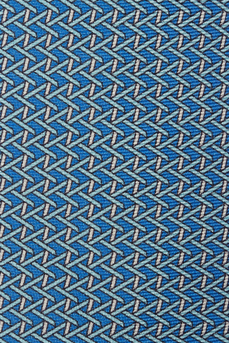 Голубой галстук с узором для мужчин бренда Meucci (Италия), арт. 8066/2 - фото. Цвет: Голубой с узором. Купить в интернет-магазине https://shop.meucci.ru
