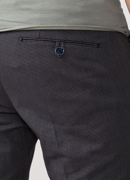 Мужские брендовые серые брюки арт. TS187UX GREY Meucci (Италия) - фото. Цвет: Серый. Купить в интернет-магазине https://shop.meucci.ru
