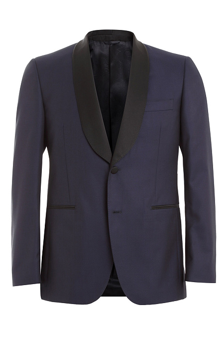 Пиджак для мужчин бренда Meucci (Италия), арт. MI 2261173/1211 - фото. Цвет: Темно-синий, микродизайн. Купить в интернет-магазине https://shop.meucci.ru
