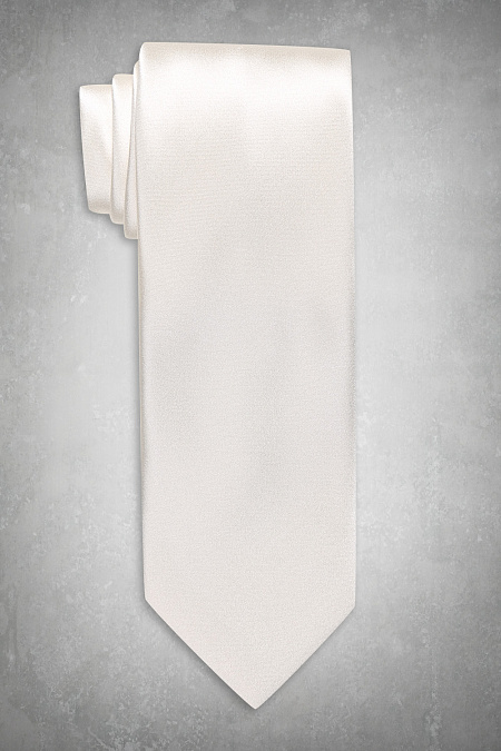 Белый шелковый галстук для мужчин бренда Meucci (Италия), арт. 1282/14 8 см. - фото. Цвет: Белый. Купить в интернет-магазине https://shop.meucci.ru
