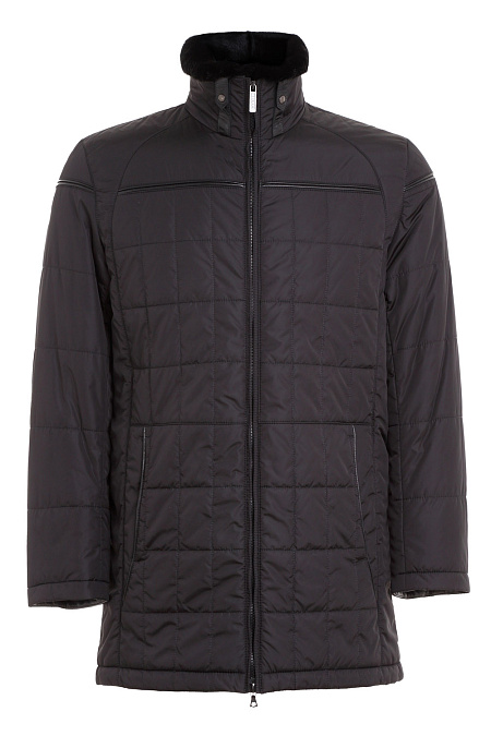 Куртка для мужчин бренда Meucci (Италия), арт. 2267/3 - фото. Цвет: Черный. Купить в интернет-магазине https://shop.meucci.ru
