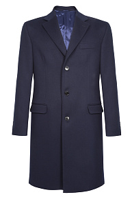 Пальто из шерсти с кашемиром темно-синего цвета  (MI 5300191EZ/11911)