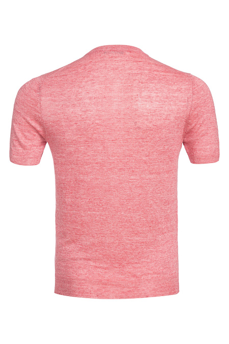 Трикотажная футболка с короткими рукавами для мужчин бренда Meucci (Италия), арт. 57173/24801/225 - фото. Цвет: Розовый. Купить в интернет-магазине https://shop.meucci.ru
