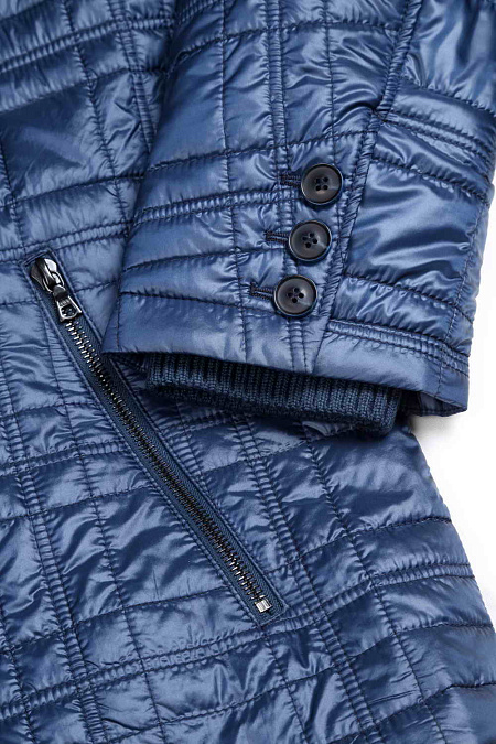 Куртка для мужчин бренда Meucci (Италия), арт. 1077 - фото. Цвет: Синий. Купить в интернет-магазине https://shop.meucci.ru

