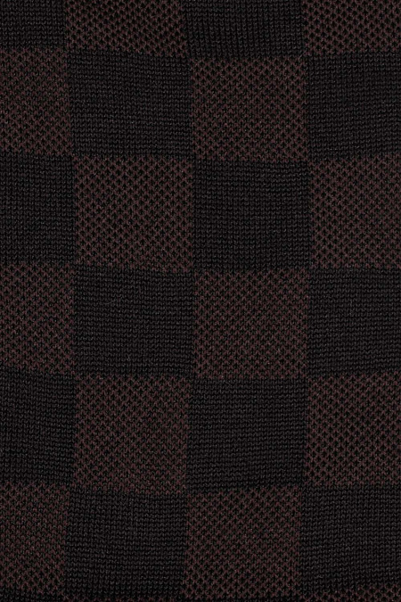 Носки с орнаментом для мужчин бренда Meucci (Италия), арт. B501/09 - фото. Цвет: Черный/бордовый с орнаментом. Купить в интернет-магазине https://shop.meucci.ru
