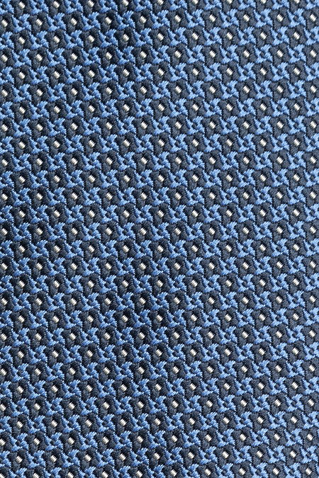 Галстук синего цвета с орнаментом для мужчин бренда Meucci (Италия), арт. EKM212202-125 - фото. Цвет: Синий, цветной орнамент. Купить в интернет-магазине https://shop.meucci.ru
