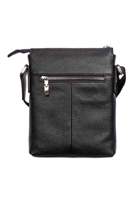 Кожаная сумка-планшет для мужчин бренда Meucci (Италия), арт. O-78139 - фото. Цвет: Черный. Купить в интернет-магазине https://shop.meucci.ru
