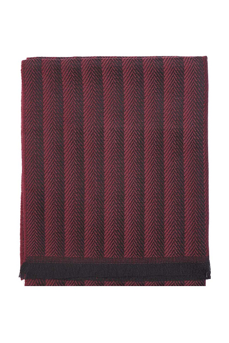 Бордовый шарф из шерсти для мужчин бренда Meucci (Италия), арт. 47540/3 - фото. Цвет: Бордовый. Купить в интернет-магазине https://shop.meucci.ru

