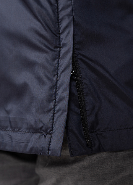 Шелковая куртка с воротником стойка для мужчин бренда Meucci (Италия), арт. 12793 - фото. Цвет: Черно-синий. Купить в интернет-магазине https://shop.meucci.ru
