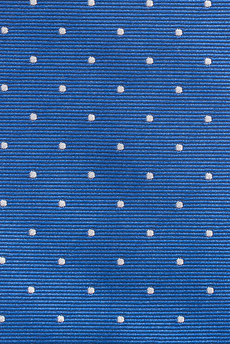 Галстук ярко-синего цвета из шелка для мужчин бренда Meucci (Италия), арт. 7360/1 - фото. Цвет: Ярко-синий. Купить в интернет-магазине https://shop.meucci.ru
