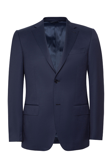 Мужской костюм из шерсти темно-синего цвета  Meucci (Италия), арт. MI 2200191/8032 + - фото. Цвет: Темно-синий.