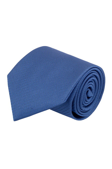 Синий галстук с микродизайном для мужчин бренда Meucci (Италия), арт. 7072/3 - фото. Цвет: Синий, микродизайн. Купить в интернет-магазине https://shop.meucci.ru
