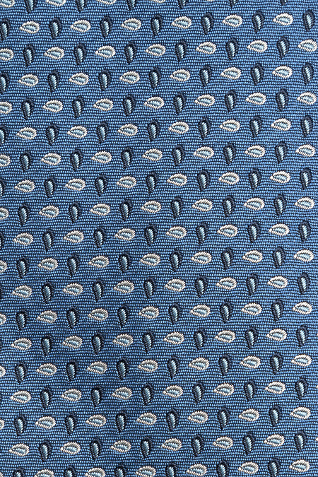 Синий галстук с цветным орнаментом для мужчин бренда Meucci (Италия), арт. EKM212202-154 - фото. Цвет: Синий, цветной орнамент. Купить в интернет-магазине https://shop.meucci.ru
