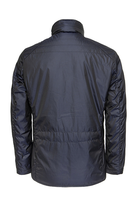 Легкая утеплённая куртка тёмно-синяя  для мужчин бренда Meucci (Италия), арт. 9038 - фото. Цвет: Тёмно-синий. Купить в интернет-магазине https://shop.meucci.ru
