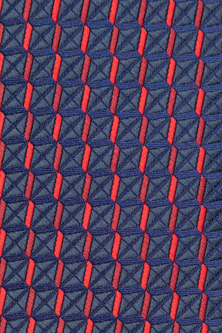 Темно-синий галстук с цветным орнаментом для мужчин бренда Meucci (Италия), арт. EKM212202-131 - фото. Цвет: Синий, цветной орнамент. Купить в интернет-магазине https://shop.meucci.ru
