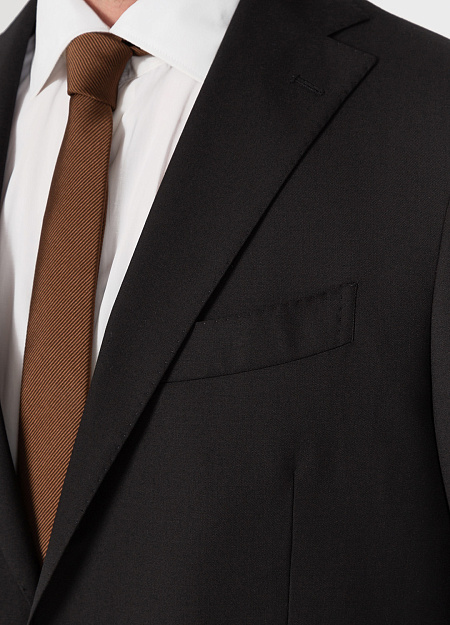 Мужской классический черный костюм Meucci (Италия), арт. MI 1200193/4058 - фото. Цвет: Черный. Купить в интернет-магазине https://shop.meucci.ru

