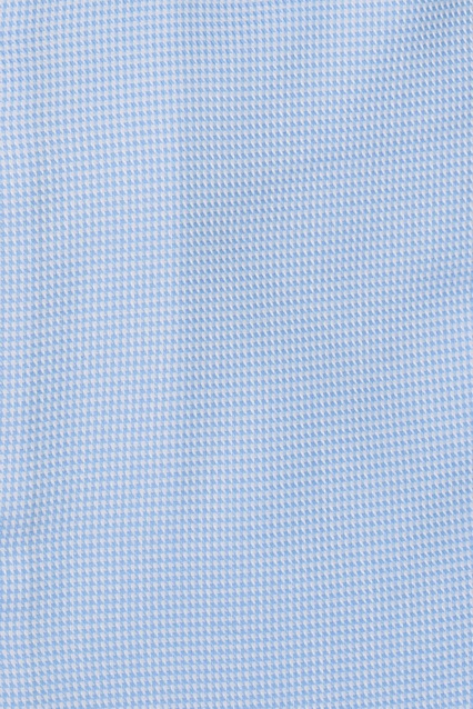 Модная мужская рубашка голубая с эффектом non iron  арт. SL 9020 R 0291 NON/231117 от Meucci (Италия) - фото. Цвет: Голубой, микродизайн.
