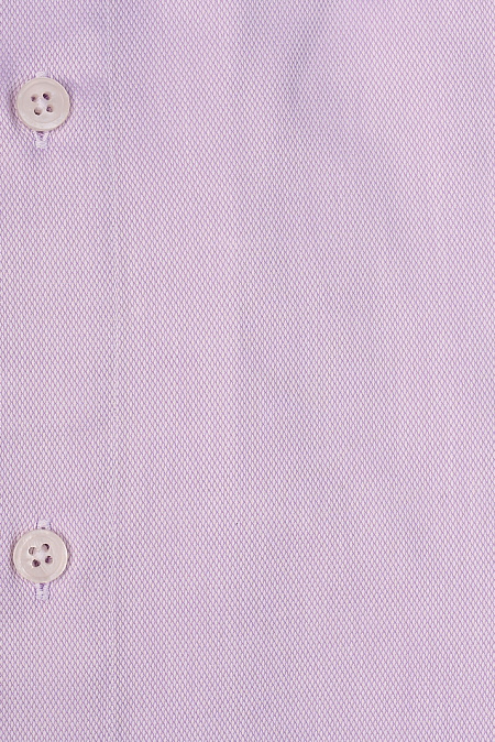 Модная мужская рубашка светло-сиреневого цвета с микродизайном арт. SL 9020 R 0791 BAS/231133 от Meucci (Италия) - фото. Цвет: Светло-сиреневый, микродизайн.
