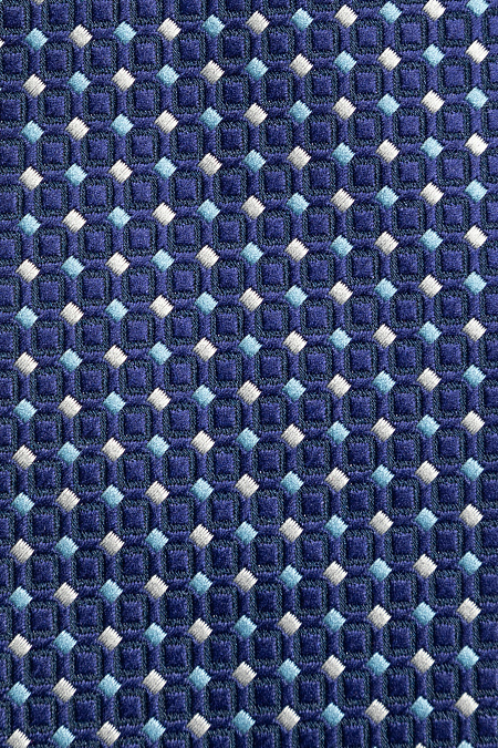 Синий галстук с мелким цветным орнаментом для мужчин бренда Meucci (Италия), арт. EKM212202-97 - фото. Цвет: Синий, цветной орнамент. Купить в интернет-магазине https://shop.meucci.ru
