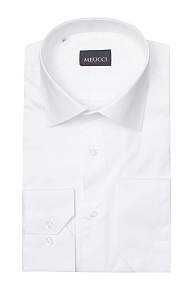 Белая рубашка с длинным рукавом (SL 902020 RLA BAS 0191/182025)