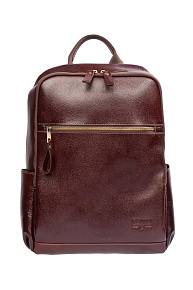 Кожаный рюкзак коричневый  (O-78158 dk.Cognac)