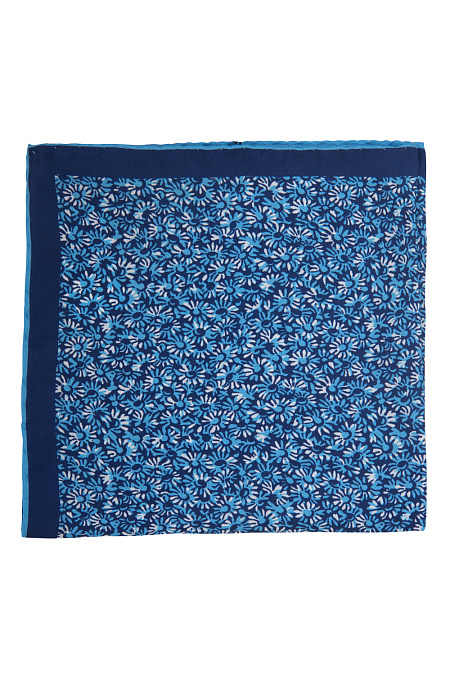 Платок для мужчин бренда Meucci (Италия), арт. 7404/1 - фото. Цвет: Синий. Купить в интернет-магазине https://shop.meucci.ru
