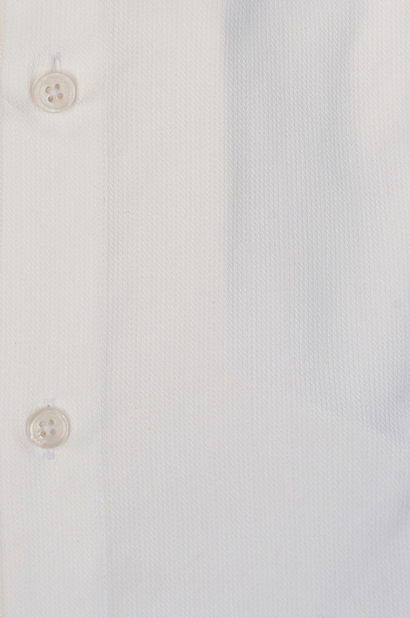 Модная мужская рубашка белая с микродизайном  арт. SL 9020 RL 0191 BAS/231136 от Meucci (Италия) - фото. Цвет: Белый, микродизайн.
